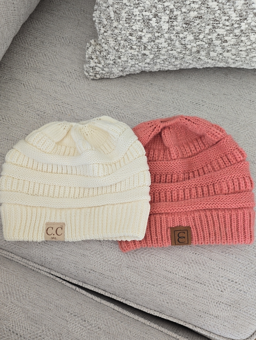 Bundle C.C. Ponytail Messy Bun Beanie Bundle One Size